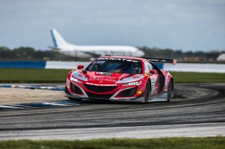 #93 Acura NSX GT3 of Ashton Harrison and Mario Farnbacher, Racers Edge Motorsports, GT World Challenge America, Pro-Am, SRO America, Sebring International Raceway, Sebring, FL, September 2022.
 | Fabian Lagunas/SRO             