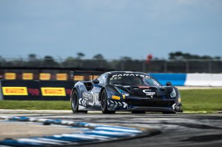 #34 Ferrari 488 GT3 of Manny Franco and Alessandro Balzan, Conquest Racing, GT World Challenge America, Pro, SRO America, Sebring International Raceway, Sebring, FL, September 2022.
 | Fabian Lagunas/SRO             
