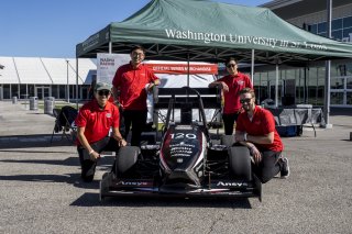 Washu Racing students, Indy 8 Hours, Intercontinental GT Challenge, Indianapolis Motor Speedway, Indianapolis, Indiana, Oct 2022.
 | Brian Cleary/SRO