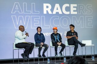 Driving Diversity Panel Forum, SRO America, Indianapolis Motor Speedway, Indianapolis, Indiana, Oct 2022.
 | Brian Cleary/SRO  