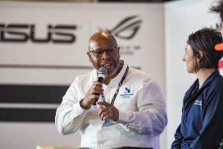 Driving Diversity Panel Forum, SRO America, Indianapolis Motor Speedway, Indianapolis, Indiana, Oct 2022.
 | Brian Cleary/SRO  