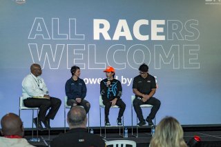 Driving Diversity Panel Forum, SRO America, Indianapolis Motor Speedway, Indianapolis, Indiana, Oct 2022.
 | Brian Cleary/SRO  