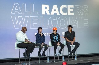 Driving Diversity Panel Forum, SRO America, Indianapolis Motor Speedway, Indianapolis, Indiana, Oct 2022.
 | Brian Cleary/SRO  