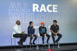 Driving Diversity Panel Forum, SRO America, Indianapolis Motor Speedway, Indianapolis, Indiana, Oct 2022.
 | Brian Cleary/SRO  