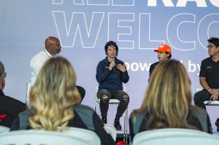 Driving Diversity Panel Forum, SRO America, Indianapolis Motor Speedway, Indianapolis, Indiana, Oct 2022.
 | Brian Cleary/SRO  