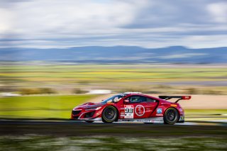 #93 Acura NSX GT3 EVO22 of Ashton Harrison and Mario Farnbacher, Racers Edge Motorsports, GT World Challenge America, Pro, April 2023., CA, SRO America, Sonoma, Sonoma Raceway
 | Fabian Lagunas / SRO