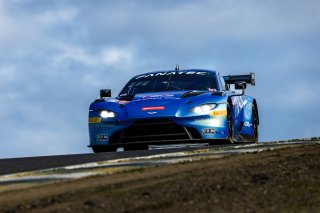 #007 Aston Martin Vantage AMR GT3 of Derek DeBoer and Ross Gunn, Aston Martin Racing-TRG, GT World Challenge America, Pro-Am, April 2023., CA, SRO America, Sonoma, Sonoma Raceway
 | Fabian Lagunas / SRO