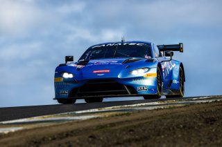 #007 Aston Martin Vantage AMR GT3 of Derek DeBoer and Ross Gunn, Aston Martin Racing-TRG, GT World Challenge America, Pro-Am, April 2023., CA, SRO America, Sonoma, Sonoma Raceway
 | Fabian Lagunas / SRO