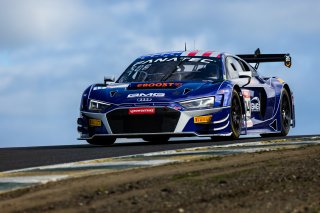 #14 Audi R8 LMS GT3 EVOII of James Sofronas and Tom Dyer, GMG Racing, GT World Challenge America, Pro-Am, April 2023., CA, SRO America, Sonoma, Sonoma Raceway
 | Fabian Lagunas / SRO