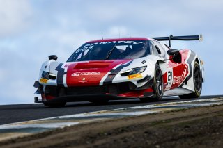 #21 Ferrari 296 GT3 of Manny Franco and Alessandro Balzan, Conquest Racing, GT World Challenge America, Pro, April 2023., CA, SRO America, Sonoma, Sonoma Raceway
 | Fabian Lagunas / SRO