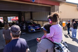 #14 Audi R8 LMS GT3 EVOII of James Sofronas and Tom Dyer, April 2023., CA, GMG Racing, GT World Challenge America, Pro-Am, SRO America, Sonoma, Sonoma Raceway
 | Fabian Lagunas / SRO