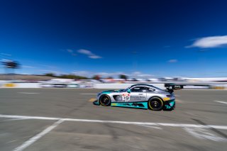 #19 Mercedes-AMG GT3 of Will Hardeman and Adam Carroll, April 2023., CA, Esses Racing with Mercedes-Benz of Austin, GT World Challenge America, Pro-Am, SRO America, Sonoma, Sonoma Raceway
 | Fabian Lagunas / SRO