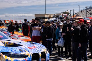 April 2023., CA, Grid Walk at SRO America, Sonoma, Sonoma Raceway
 | Fabian Lagunas / SRO