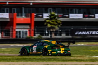 #120 Porsche 911 GT3-R (991.ii) of Adam Adelson and Elliott Skeer, April 2023., GT World Challenge America, LA, NOLA Motorsports Park, New Orleans, Pro-Am, SRO America, Wright Motorsports
 | Fabian Lagunas / SRO