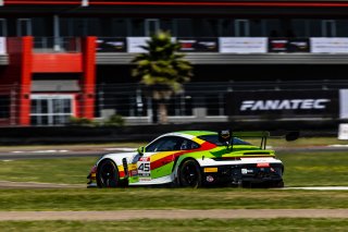 #45 Porsche 911 GT3-R 992 of Charlie Luck and Jan Heylen, April 2023., GT World Challenge America, LA, NOLA Motorsports Park, New Orleans, Pro-Am, SRO America, Wright Motorsports
 | Fabian Lagunas / SRO