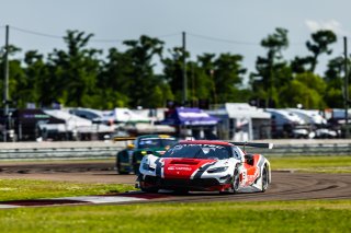 #21 Ferrari 296 GT3 of Manny Franco and Alessandro Balzan, April 2023., Conquest Racing, GT World Challenge America, LA, NOLA Motorsports Park, New Orleans, Pro, SRO America
 | Fabian Lagunas / SRO