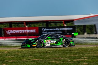 #28 PorscheGT3 R 992 of Eric Filgueiras and Steven McAllen, April 2023., GT World Challenge America, LA, NOLA Motorsports Park, New Orleans, Pro, RS1, SRO America
 | Fabian Lagunas / SRO