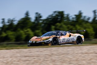 #33 Ferrari 296 GT3 of Justin Wetherill and Ryan Dalziel, April 2023., GT World Challenge America, LA, NOLA Motorsports Park, New Orleans, Pro, SRO America, Triarsi Competizione
 | Fabian Lagunas / SRO