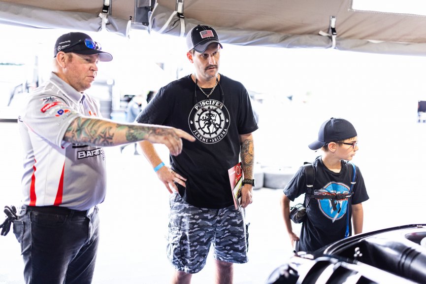 April 2023., LA, NOLA Motorsports Park, New Orleans, Paddock at SRO America
