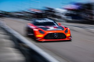 #04 Mercedes-AMG GT3 of George Kurtz and Colin Braun, April 2023., Crowdstrike by Riley Motorsports, GT World Challenge America, LA, NOLA Motorsports Park, New Orleans, Pro-Am, SRO America
 | Fabian Lagunas / SRO