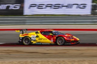 #88 Ferrari 296 GT3 of Custodio Toledo and Riccardo Agostini, AF Corse, GT World Challenge America, Pro-Am, SRO America, FANATEC GT World Challenge America Powered by AWS, COTA, Austin, TX May 17 - 19 2024.
 | Fabian Lagunas / SRO