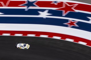 #32 Porsche 911 GT3-R of Kyle Washington and Tom Sargent, GMG Racing, GT World Challenge America, Pro-Am, FANATEC GT World Challenge America Powered by AWS, COTA, Austin, TX May 17 - 19 2024.
 | Fabian Lagunas / SRO