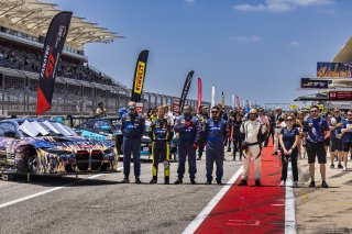 Grid walk at FANATEC GT World Challenge America Powered by AWS, SRO America, COTA, Austin, TX May 17 - 19 2024.
 | Fabian Lagunas / SRO