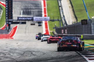 #28 BMW M4 GT3 of Varun Chocksey and Bill Auberlen, ST Racing, GT World Challenge America, Pro, SRO America, FANATEC GT World Challenge America Powered by AWS, COTA, Austin, TX May 17 - 19 2024.
 | Fabian Lagunas / SRO