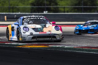 #85 Porsche 992 GT3-R of Spencer Pumpelly and Trent Hindman, RS1, GT World Challenge America, Pro, SRO America, FANATEC GT World Challenge America Powered by AWS, COTA, Austin, TX May 17 - 19 2024.
 | Fabian Lagunas / SRO