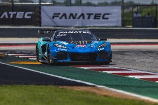 #63 Chevrolet Corvette Z06 GT3.R of Alec Udell and Tommy Milner, DXDT Racing, GT World Challenge America, Pro, SRO America, FANATEC GT World Challenge America Powered by AWS, COTA, Austin, TX May 17 - 19 2024.
 | Fabian Lagunas / SRO