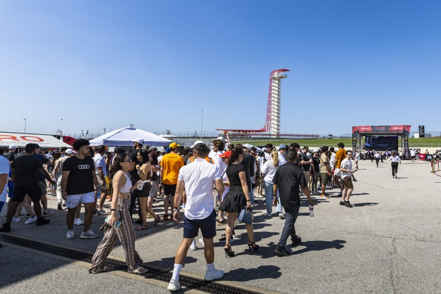 Paddock at FANATEC GT World Challenge America Powered by AWS, SRO America, COTA, Austin, TX May 17 - 19 2024.
