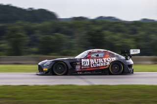 #91 Mercedes-AMG GT3 of Jeff Burton and Philip Ellis, Regulator Racing, GT World Challenge America, Pro-Am, SRO America, FANATEC GT World Challenge America Powered by AWS, VIR, Alton, VA July 19 - 21 2024.
 | Fabian Lagunas / SRO           