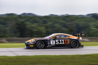 #8 Aston Martin Vantage AMR GT3 2024 of Elias Sabo and Andy Lee, Flying Lizard Motorsports, GT World Challenge America, Pro-Am, FANATEC GT World Challenge America Powered by AWS, SRO America, VIR, Alton, VA July 19 - 21 2024.
 | Fabian Lagunas / SRO           