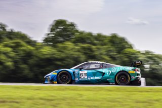 #63 Chevrolet Corvette Z06 GT3.R of Alec Udell and Tommy Milner, DXDT Racing, GT World Challenge America, Pro, SRO America, FANATEC GT World Challenge America Powered by AWS, VIR, Alton, VA July 19 - 21 2024.
 | Fabian Lagunas / SRO           