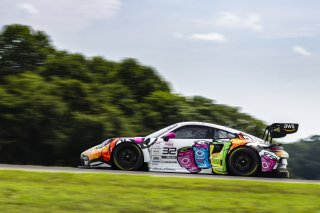 #32 Porsche 911 GT3-R of Kyle Washington and Tom Sargent, GMG Racing, GT World Challenge America, Pro-Am, FANATEC GT World Challenge America Powered by AWS, VIR, Alton, VA July 19 - 21 2024.
 | Fabian Lagunas / SRO           