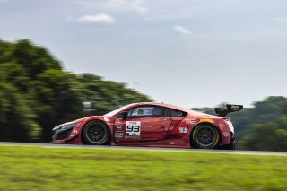 #93 Acura NSX GT3 EVO22 of Luca Mars and Zach Veach, Racers Edge Motorsports, GT World Challenge America, Pro, FANATEC GT World Challenge America Powered by AWS, SRO America, VIR, Alton, VA July 19 - 21 2024.
 | Fabian Lagunas / SRO           