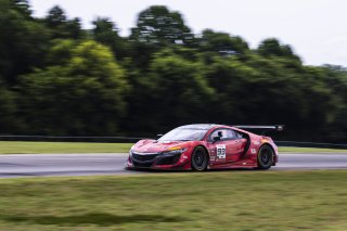#93 Acura NSX GT3 EVO22 of Luca Mars and Zach Veach, Racers Edge Motorsports, GT World Challenge America, Pro, FANATEC GT World Challenge America Powered by AWS, SRO America, VIR, Alton, VA July 19 - 21 2024.
 | Fabian Lagunas / SRO           