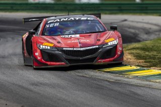 #93 Acura NSX GT3 EVO22 of Luca Mars and Zach Veach, Racers Edge Motorsports, GT World Challenge America, Pro, FANATEC GT World Challenge America Powered by AWS, SRO America, VIR, Alton, VA July 19 - 21 2024.
 | Fabian Lagunas / SRO           