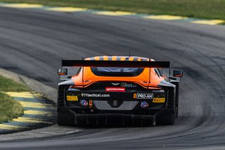 #8 Aston Martin Vantage AMR GT3 2024 of Elias Sabo and Andy Lee, Flying Lizard Motorsports, GT World Challenge America, Pro-Am, FANATEC GT World Challenge America Powered by AWS, SRO America, VIR, Alton, VA July 19 - 21 2024.
 | Fabian Lagunas / SRO           