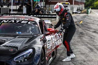 #91 Mercedes-AMG GT3 of Jeff Burton and Philip Ellis, Regulator Racing, GT World Challenge America, Pro-Am, SRO America, FANATEC GT World Challenge America Powered by AWS, VIR, Alton, VA July 19 - 21 2024.
 | Fabian Lagunas / SRO      