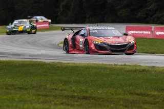 #93 Acura NSX GT3 EVO22 of Luca Mars and Zach Veach, Racers Edge Motorsports, GT World Challenge America, Pro, FANATEC GT World Challenge America Powered by AWS, SRO America, VIR, Alton, VA July 19 - 21 2024.
 | Fabian Lagunas / SRO           
