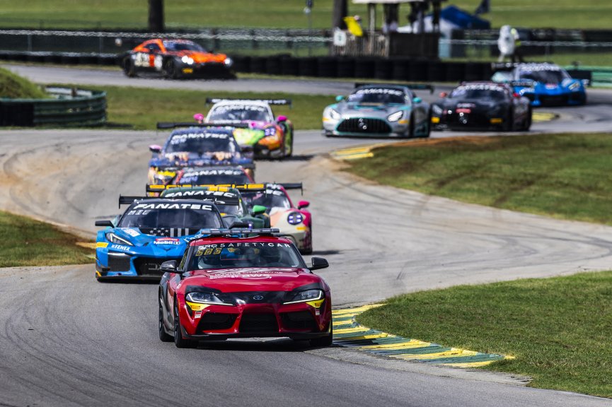 Pacecar at FANATEC GT World Challenge America Powered by AWS, SRO America, VIR, Alton, VA July 19 - 21 2024.
