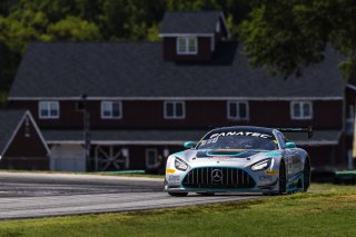 #19 Mercedes-AMG GT3 of Will Hardeman and Alan Metni, Esses Racing with Mercedes-Benz of Austin, GT World Challenge America, Pro-Am, FANATEC GT World Challenge America Powered by AWS, SRO America, VIR, Alton, VA July 19 - 21 2024.
 | Fabian Lagunas / SRO           