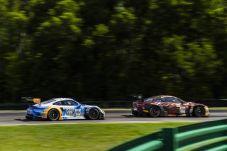 #85 Porsche 992 GT3-R of Spencer Pumpelly and Trent Hindman, RS1, GT World Challenge America, Pro, SRO America, FANATEC GT World Challenge America Powered by AWS, VIR, Alton, VA July 19 - 21 2024.
 | Fabian Lagunas / SRO      