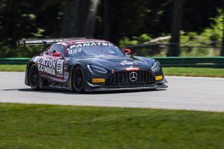 #91 Mercedes-AMG GT3 of Jeff Burton and Philip Ellis, Regulator Racing, GT World Challenge America, Pro-Am, SRO America, FANATEC GT World Challenge America Powered by AWS, VIR, Alton, VA July 19 - 21 2024.
 | Fabian Lagunas / SRO           
