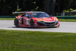 #93 Acura NSX GT3 EVO22 of Luca Mars and Zach Veach, Racers Edge Motorsports, GT World Challenge America, Pro, FANATEC GT World Challenge America Powered by AWS, SRO America, VIR, Alton, VA July 19 - 21 2024.
 | Fabian Lagunas / SRO           