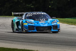#63 Chevrolet Corvette Z06 GT3.R of Alec Udell and Tommy Milner, DXDT Racing, GT World Challenge America, Pro, SRO America, FANATEC GT World Challenge America Powered by AWS, VIR, Alton, VA July 19 - 21 2024.
 | Fabian Lagunas / SRO           