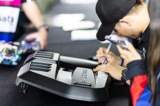 Autograph session at FANATEC GT World Challenge America Powered by AWS, SRO America, VIR, Alton, VA July 19 - 21 2024.
 | Fabian Lagunas / SRO      