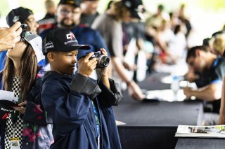 Autograph session at FANATEC GT World Challenge America Powered by AWS, SRO America, VIR, Alton, VA July 19 - 21 2024.
 | Fabian Lagunas / SRO      