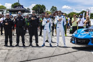 Grid walk at FANATEC GT World Challenge America Powered by AWS, SRO America, VIR, Alton, VA July 19 - 21 2024.
 | Fabian Lagunas / SRO      